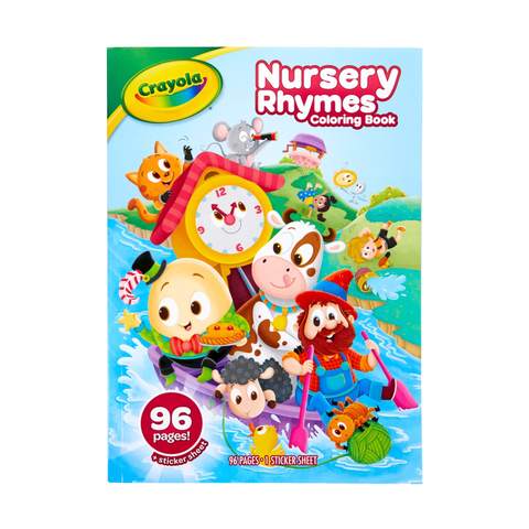 Download Crayola Nursery Rhymes Colouring Book | Kmart