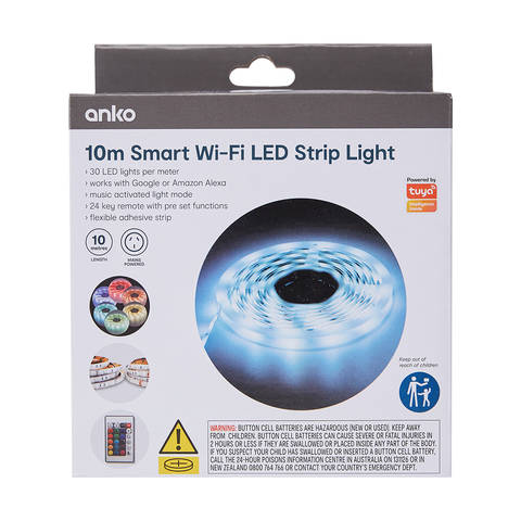 10m Smart Wi Fi Led Strip Light Kmart 10m Smart Wi Fi Led Strip Light Kmart, Led Strip Lights Kmart
