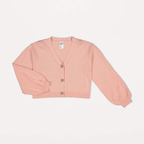 button up cropped cardigan