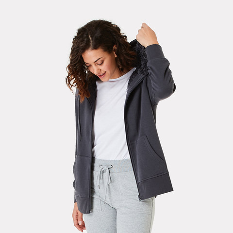 zip through sweatshirt