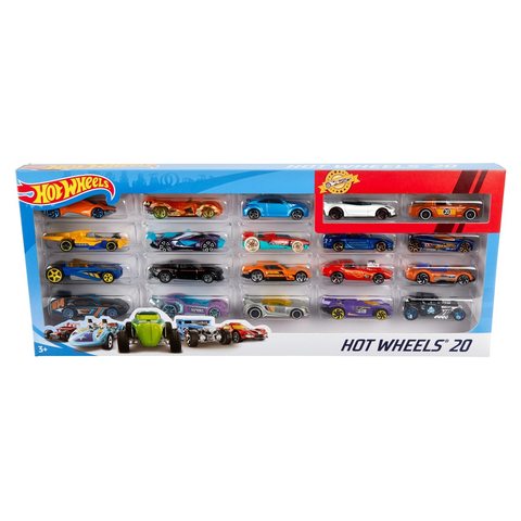 hot wheels 20 pack cars