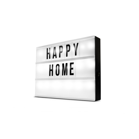 Light Box With Letters