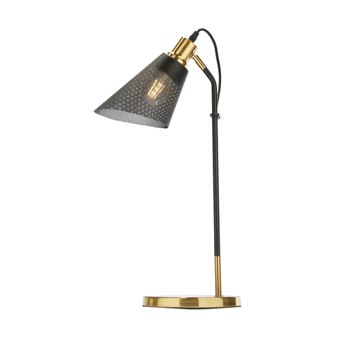 kmart brass look table lamp