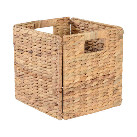 Small Square Basket Kmart, Woven Storage Baskets For Shelves