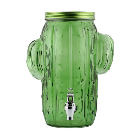 3 7l glass dispenser cactus kmart