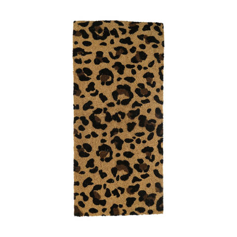 Animal Print Coir Mat Kmart