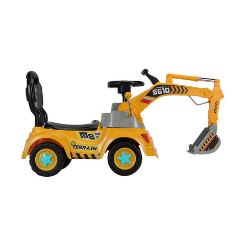 cat metal digger ride on toy