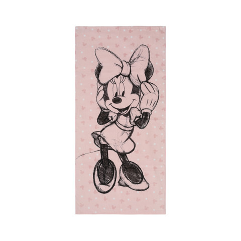 minnie hooded towel