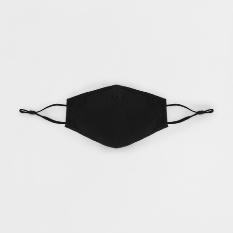 3 Layer Adult Face Mask Black Kmart