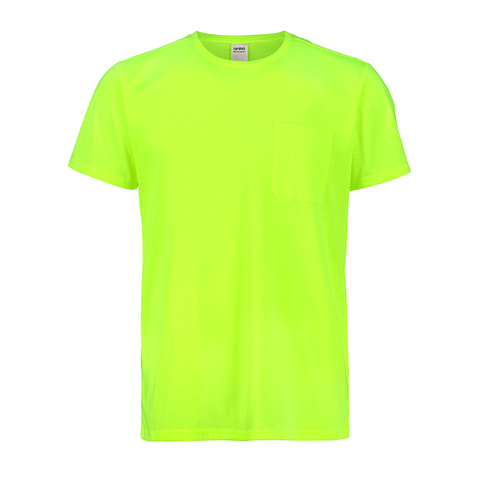 fluro green shirt