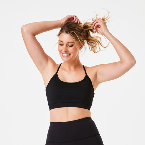 Active Womens Core Strappy Crop Top Kmart