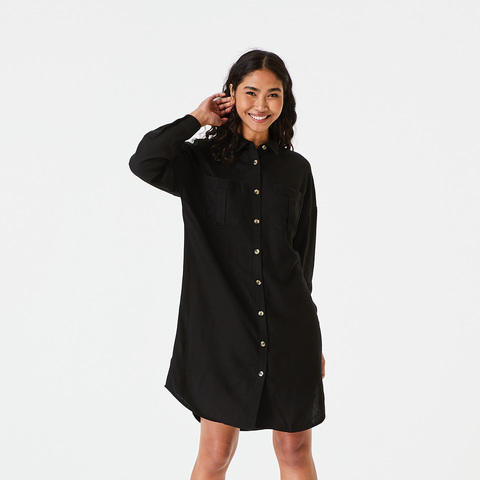 long shirt dress
