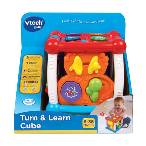 vtech turn & learn cube