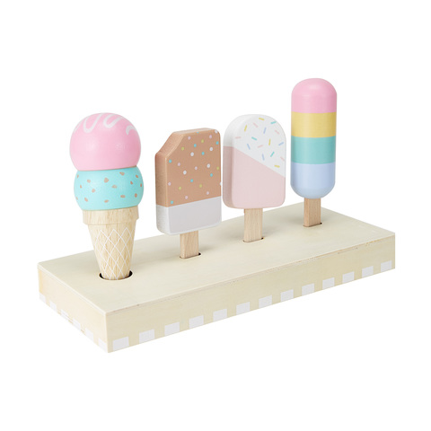 Wooden Ice Cream Set Kmart - birthday cake ice cream hair roblox