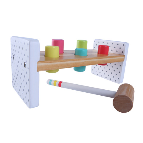 wooden hammer peg bench kmart