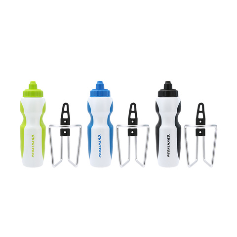 Water Bottle with Alloy Cage - Assorted 