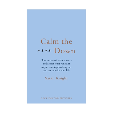 Calm The F K Down By Sarah Knight Book Kmart