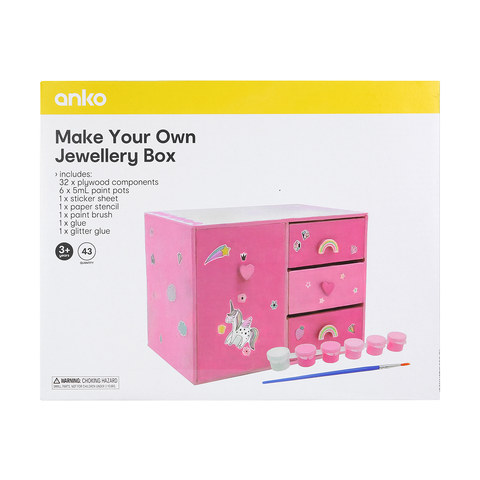 wooden jewellery box kmart