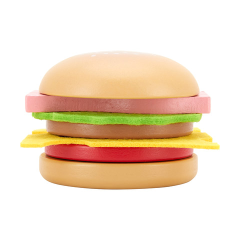 Wooden Hamburger Playset Kmart - hamburger simulator roblox