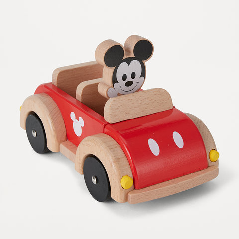 Disney Wooden Toys Mickey Mouse Car, Mickey Mouse Car Seat Kmart