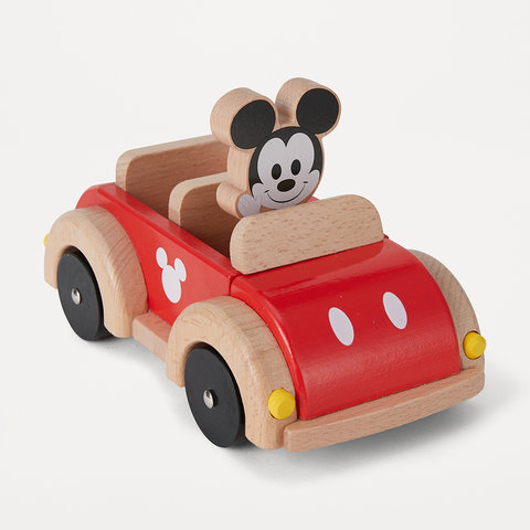 Disney Wooden Toys Mickey Car - Kmart