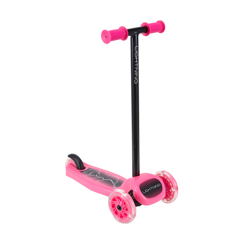 pink scooter with light up wheels