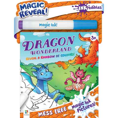 INKredibles Magic Ink Pictures: Dragon Wonderland Activity ...