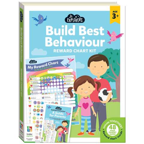 Jr Explorers Build Best Behaviour Reward Chart Kit Kmart Jr Explorers Build Best Behaviour Reward Chart Kit Kmart