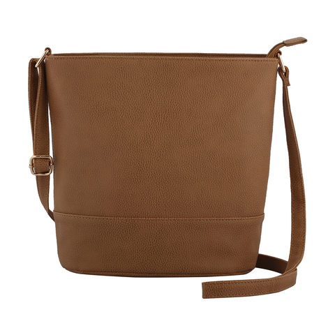Crossbody Zipper Bucket Bag | Kmart