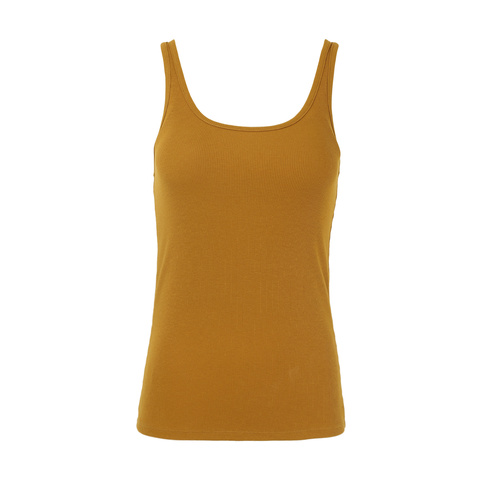 *BRAND NEW* WOMEN/'S FASHION SIZE 10 MUSTARD RRP £8.00 TIGHT FIT TANK TOP
