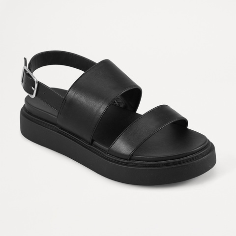 kmart black slides