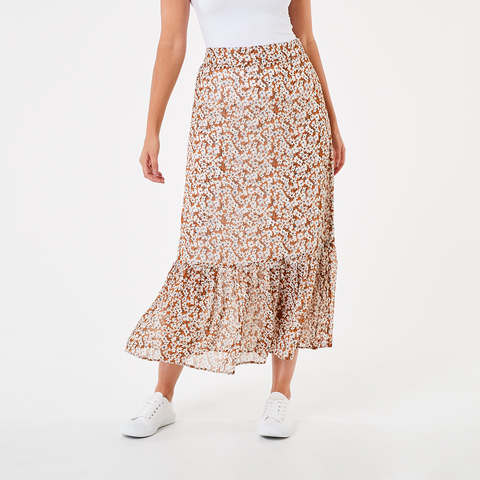 leopard midi skirt kmart