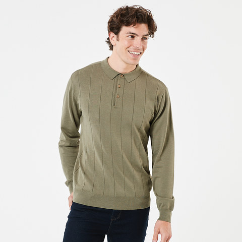 long sleeve polo