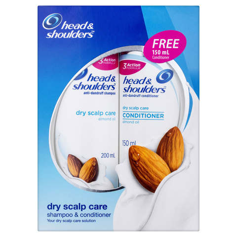 Head Shoulders Dry Scalp Care Shampoo Conditioner Bundle Pack