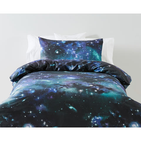 Galaxy Quilt Cover Set Double Bed Kmart