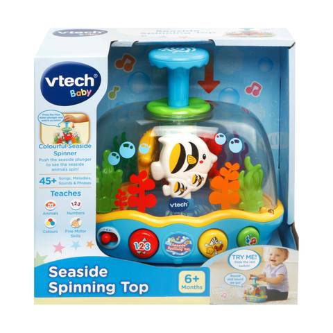 vtech push & play spinning top