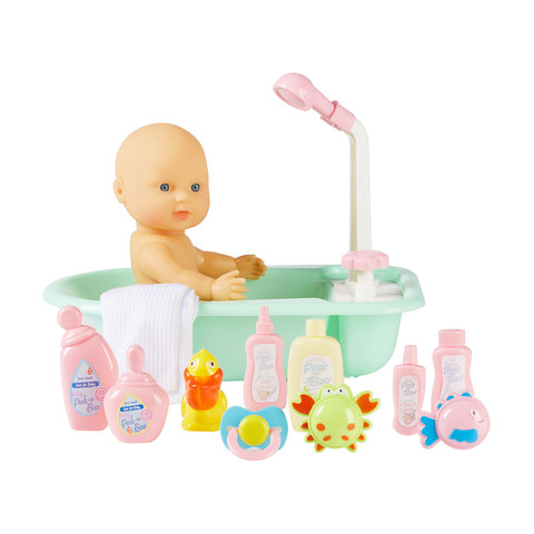 baby doll and bath set