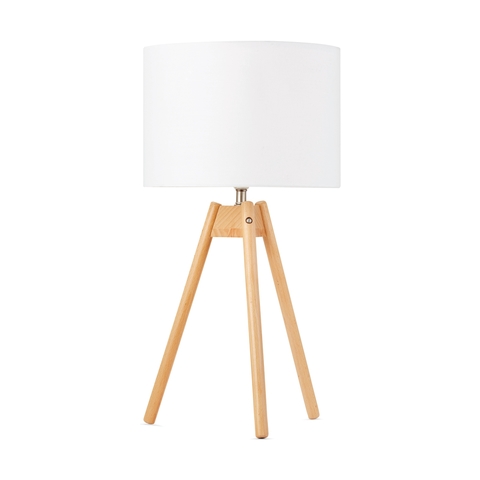 Wooden Tripod Table Lamp Kmart, Tripod Lamp With Table