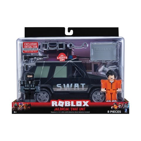 Roblox Jailbreak Swat Unit Playset Kmart - jailbreak swat police pants roblox