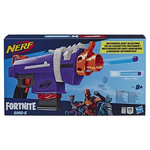 Nerf Fortnite Smg E Motorised Dart Blaster Kmart
