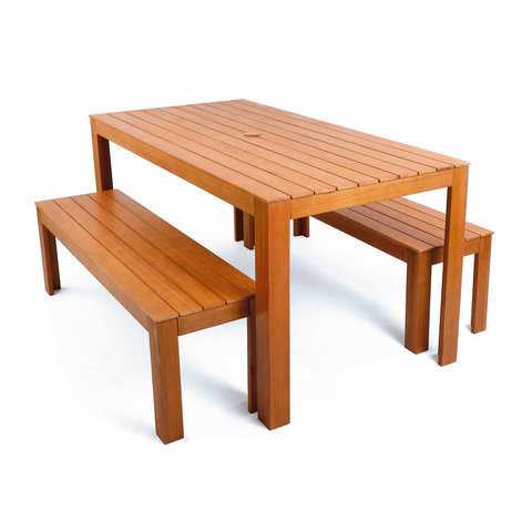Timber Dining Set Kmart, Timber Outdoor Bench Dining Table