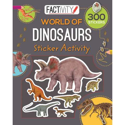 555 sticker fun dinosaurs
