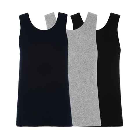 3 Pack Singlets Kmart - roblox r logo mens tank top products tank man tank