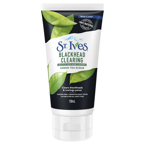 st ives blemish control green tea scrub