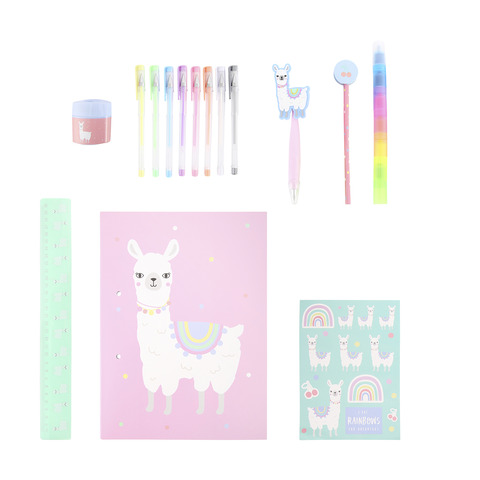 21 piece study stationery pack lama kmart