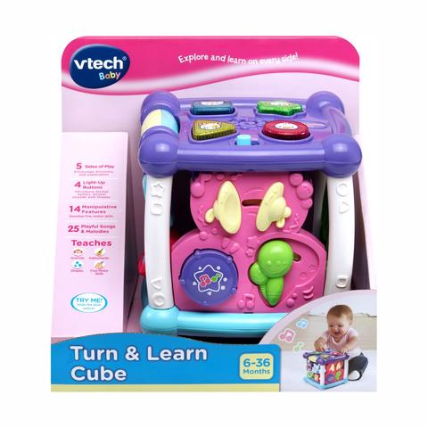 vtech turn & learn cube