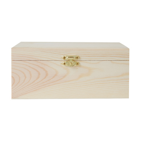 Wooden Box With Catch Kmart, Small Wooden Trinket Box Australia