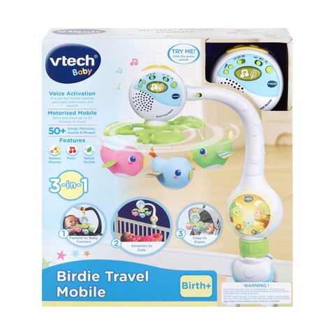 vtech lights and lullabies travel mobile