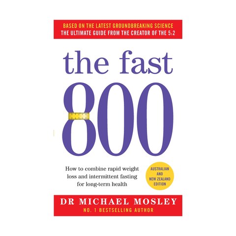 The Fast 800 By Dr Michael Mosley Book - roblox books big w