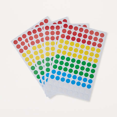 large dot stickers
